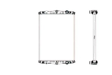 фото thumb №2, Радіаторів двигуна daf lf 55 ce184c 01.01- nrf