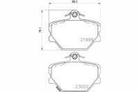 Купить Тормозные колодки ham. smart city/crossblade/fortwo, фото thumb