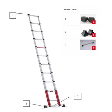 Лестница телескопическая 1x11 SMART UP GO ALTREX