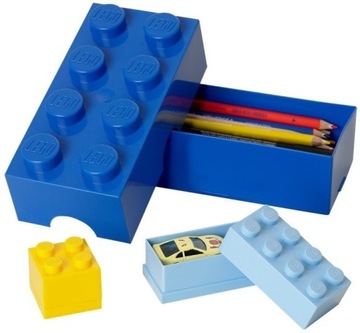 ЖЕЛТЫЙ ЛАНЧБОКС КОНТЕЙНЕР ДЛЯ ЕДЫ LEGO BRICK 950ML