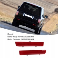 фото thumb №16, Відбивачі задні бампера ліве + праве lr006348 do range rover l322 2002–2012