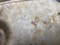 фото thumb №9, Mercedes ml w164 выхлоп гаситель конечный правый левый труба 3.0 cdi v6 kpl bdb