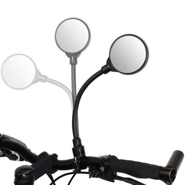 DŁUGIE LUSTERKO ROWEROWE REGULOWANE DO ROWERU UNIWERSALNE