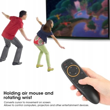 G10 Черный голосовой пульт дистанционного управления 2,4G Air Mouse
