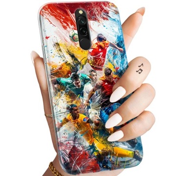 ETUI DO XIAOMI REDMI 8 WZORY EURO 2024 PIŁKARSKIE SPORTOWE OBUDOWA CASE