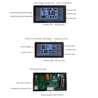 фото thumb №8, Монітор акумулятора bluetooth з napięciem bocznikowym, pojemność струму, вимірювач