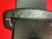 Ремень безопасности передний натяжитель левый перед mercedes gle w167 европа в Украине, фото thumb