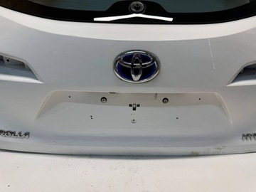 фото thumb №7, Toyota corolla e21 універсал 19- кришка багажника зад задня біла скло