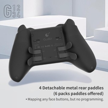 GULIKIT KK3 MAX MAGLEV DIY KLAWISZ WSTECZ CONTROLLER DO SWITCH/STEAM DECK
