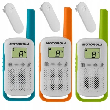РАЦИЯ MOTOROLA T42 WALKWAY, 3 КОМПЛЕКТА