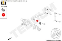 фото thumb №7, Tedgum ted13576 підшипниковий вузол, ресора ресорний