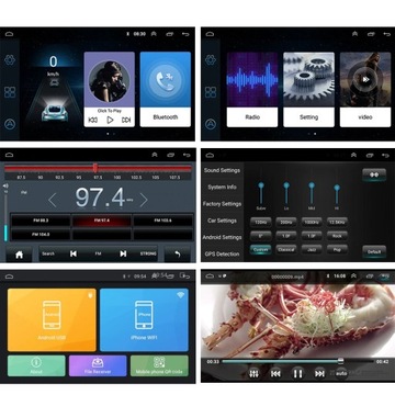 РАДИО 2 DIN ANDROID VW GOLF PASSAT SKODA SEAT