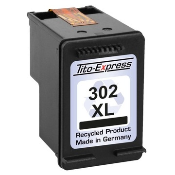 Чернила для HP 302 XL 3830 3831 3639 2132 4524 черные