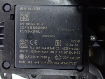 фото thumb №10, Кермо повітря захист решітка радіатора підсилювач pas радар tesla модель x 18r