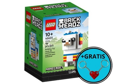 LEGO BrickHeadz 40625 Лама + 2 брелка LEGO — БЕСПЛАТНО