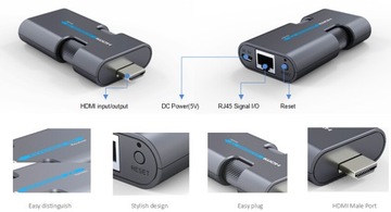 КОНВЕРТЕР HDMI-LAN SPACETRONIC SPH-HLC6 MINI