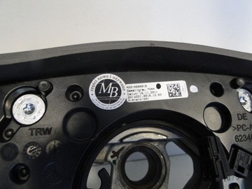 фото thumb №9, Mercedes s w221 221 cl 216 рестайлінг кермо з підігрівом сірий дерево шкіра