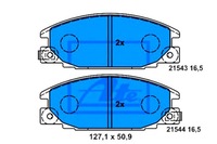 фото thumb №1, Ate комплект гальмівних колодок ham. перед isuzu trooper i