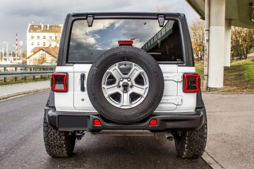 фото thumb №16, Jeep wrangler jl 2018+ бампер задній rubicon сталевий bez pdc