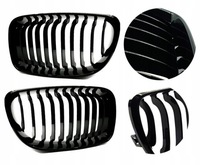 фото thumb №12, Решётка радиатора решётки радиатора bmw 1 e81 e82 e87 e882007-2012 lci чёрный блеск black shadow