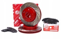 фото thumb №14, Гальмівні диски + гальмівні колодки гальмівні перед honda civic vii / viii fd, fa