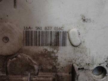 фото thumb №6, Skoda fabia ii hb 5d 07-10 замок перед правые переднее 5n1837016c 6 pin