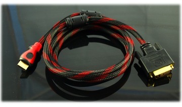 = СУПЕР КАБЕЛЬ HDMI DVI АДАПТЕР 1,5 м DVI-D FULL HD