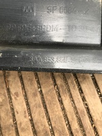 фото thumb №6, Молдинг поріг ліва vw passat b7 3aa853855