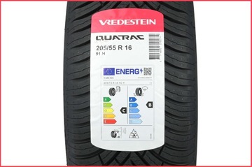 4 x 205/55R16 91H Quatrac VREDESTEIN ВСЕСЕЗОННЫЕ