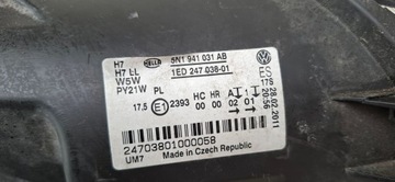 фото thumb №15, Vw tiguan i 2007- лампа левый перед обычная 5n1941031ab европа