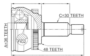 НАРУЖНЫЙ СОЕДИНИТЕЛЬ NPZ-HY-546 NTY