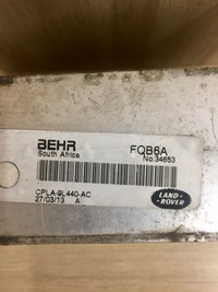 фото thumb №2, Інтеркулер range rover sport 13- cpla-9l440-ac