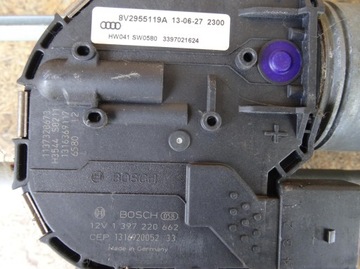 фото thumb №13, Audi a3 8v 12-20 механізм двигунчик двірник перед переднє 8v2955023d