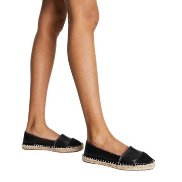 ASOS nowe czarne espadryle damskie 40 26 cm