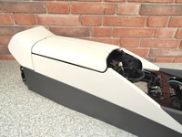 фото thumb №15, Туннель средний bmw 5 g60 g61 подлокотник кожа кожаный белый rauchweiss