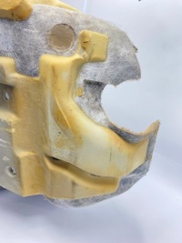 Коврик обшивка nóg водителя левая левый перед mercedes w140 c140 1406800140 Оригинал, фото thumb