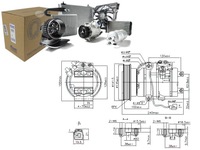 фото thumb №1, Компресор кондиціонера acura mdx 3.5 03.01-12.05 n