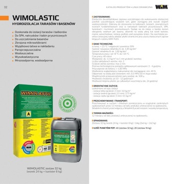 WIM WIMOLASTIC ГИДРОИЗОЛЯЦИЯ ТЕРРАСА БАЛКОН 16 КГ