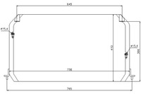 фото thumb №1, Конденсатор кондиционера lexus es toyota camry 2.2/3