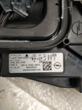 фото thumb №11, Opel astra l vi 6 лампы перед передние левая правая полный led новое оригинал