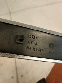 фото thumb №6, Молдинг dekor лівий перед 8e0867409 audi a4 b6 b7