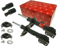 фото thumb №1, 2x амортизаторы защита подушки безопасности outlander ii c-crosser peugeot 4007 перед