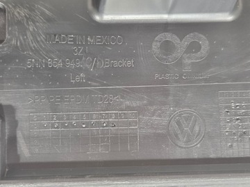 фото thumb №16, Vw tiguan allspace ii 17- планка левая дверь задние зад 5nn854949 5nn хром