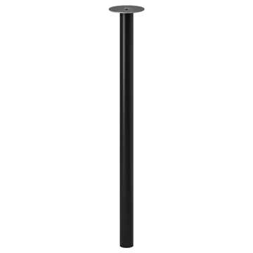 IKEA LAGKAPTEN / ALEX Biurko 200x60 cm dąb bejcowany na biało/czarnybrąz
