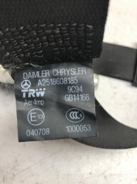 фото thumb №2, Pas натягувач лівий задня w251 r-klasa a2518608185