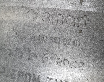 фото thumb №11, Крило правий переднє перед eb2 ecg smart fortwo ii 451 a4518810201