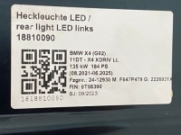 фото thumb №14, Bmw x4 g02 x4m f98 lci лампи задня комплект europa