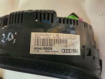 фото thumb №10, Спідометр  audi a4 s4 b6 8e 8h 8e0920900n