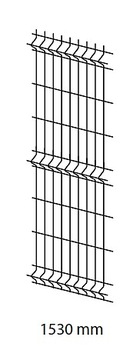 Панель для ограждения 5,0 x 1,73 x 3 В Зеленая
