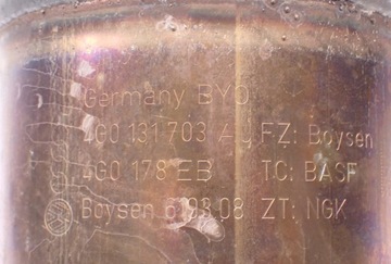 фото thumb №12, Каталізатор audi a8 s8 d4 4h 4.0tfsi 4g0254252l